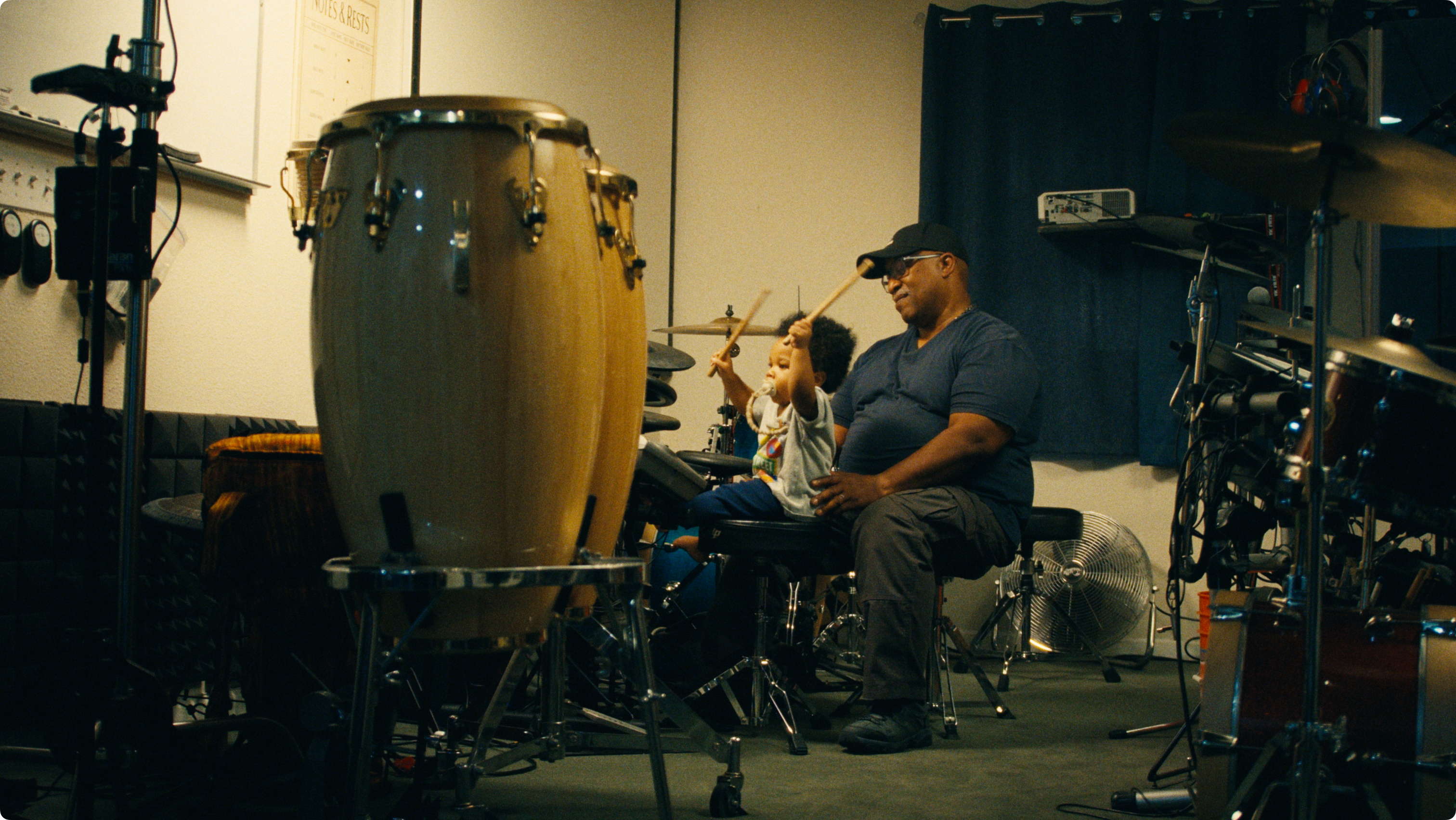 A student at the kit.